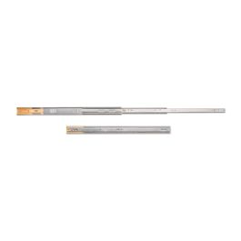 Emuca Juego de guías de bolas para cajones con extracción total y cierre suave, altura 45mm, logitud 600mm, Acero, Cincado Precio: 18.49999976. SKU: B16BY3BRPK