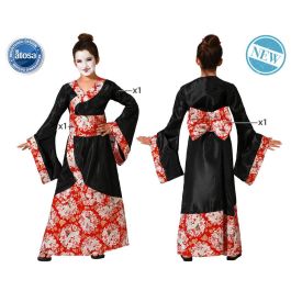 Disfraz Geisha Kimono Negro Niña Infantil 7-9 Años Disfraz Geisha Kimono Negro Niña Infantil 7-9 Años