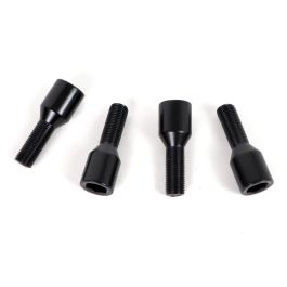 Omp OMPS09621201 Juego 4 Tornillos Allen M12x1.25 Conico Largo 26mm Llave 17-19 Negro Din 10.9