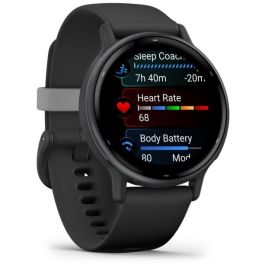 Garmin Vivoactive 5 Smartwatch Negro Pantalla AMOLED Táctil 1.2" GPS Wifi 4 GB 36g Silicona