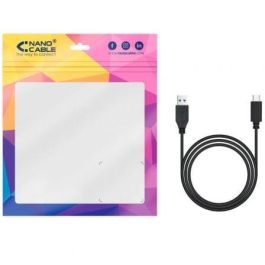 Cable USB 3.1 Tipo-C Nanocable 10.01.4002/ USB Tipo-C Macho - USB Macho/ 2m/ Negro Cable USB 3.1 Tipo-C Nanocable 10.01.4002/ USB Tipo-C Macho - USB Macho/ 2m/ Negro