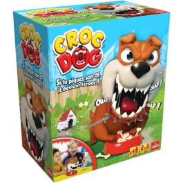 Goliath Croc Dog Juego Infantil El perro Fang vigila celosamente su cuenco lleno de huesos Precio: 39.79000058. SKU: S7173954