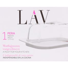 Lav Mantequillera 405 cc Colección Pera - 12 x 6 x 15 cm (12 Unidades)