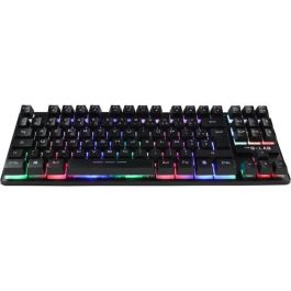 Teclado para juegos - The G-Lab - KEYZ CESIUM TKL WIRELESS - inalámbrico - azerty - Negro