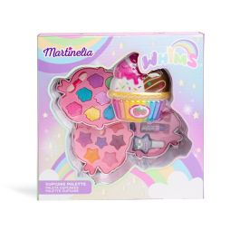Martinelia 85434 Paleta de Maquillaje Whims Cupcake Multicapa - 7 Sombras, 7 Brillos de Labios, Esmalte, Labiales y Pinceles