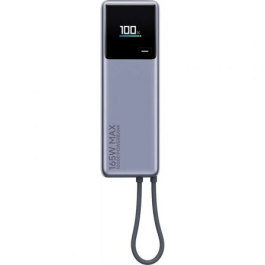 Powerbank 10000mAh Xiaomi Power Bank Integrated Cable/ 165W/ Gris Precio: 49.69000036. SKU: B1EWE8A6Y5