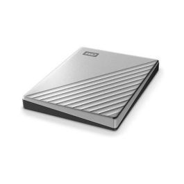 Western Digital WDBC3C0020BSL-WESN My Passport Ultra - Disco Duro Externo Portátil 2 TB, USB-C/USB 3.2 Gen 1, Metal Plata, 2.5"