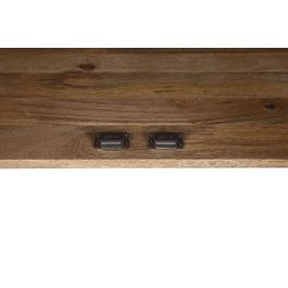 Aparador Home ESPRIT Blanco Dorado Natural Madera 80 x 45 x 97 cm Aparador Home ESPRIT Blanco Dorado Natural Madera 80 x 45 x 97 cm