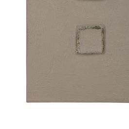 Cuadro Relieve 2/M Lienzo Decoración 80 X 3,50 X 80 cm