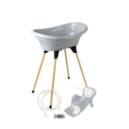 Thermobaby VASCO 5 en 1 - Set Completo de Baño para Bebé con Bañera, Soporte, Tumbona Babycoon y Termómetro - Charm Gris Precio: 110.49999994. SKU: S7102663