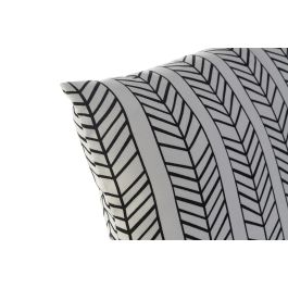 DKD Home Decor Cojín Boho Cuadrado Exterior Poliéster Blanco Negro 43x43 cm - Resistente a la Abrasión y 400 Horas UV, con Cierre de Cremallera DKD Home Decor Cojín Boho Cuadrado Exterior Poliéster Blanco Negro 43x43 cm - Resistente a la Abrasión y 400 Horas UV, con Cierre de Cremallera
