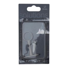 Cintacor - Stor Planet Soporte Armario Central 5cm Gris Plomo Tubo Redondo Acabado Satinado