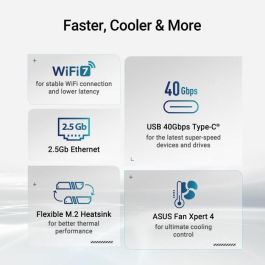 Asus Prime X870-P WiFi AMD X870 Socket AM5 ATX - Placa Base con Wi-Fi 7, DDR5, 2.5GbE, 90MB1IS0-M0EAY0