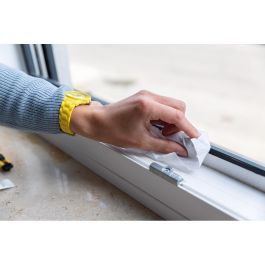 Schellenberg 70474 Mosquitera Easy Open 130 x 150 cm Antracita Poliéster Instalación sin Taladro