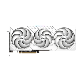Sapphire Tarjeta Gráfica PURE RX 9070 XT GAMING OC AMD Radeon RX 9070 XT 16GB GDDR6 256BIT 2HDMI+2DP 3 Ventiladores 11348-02-20G
