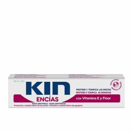 Kin Pasta Dentífrica Encías Cuidado Completo, Clorhexidina 0,03%, Vitamina E, Flúor 1450 ppm Anti-placa y Caries 125 ml Precio: 5.50000055. SKU: B1K5SVLM76