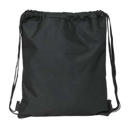 Bolsa Mochila con Cuerdas Munich Topo Negro 35 x 40 x 1 cm