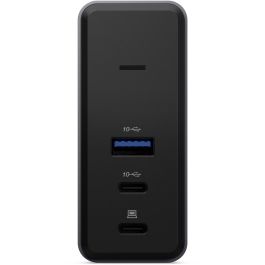 Lenovo X9 Dock de Carga GaN USB-C, 60W, HDMI 4K, Lector MicroSD, Gris para Windows