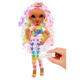 MGA Rainbow High 594147 Muñeca Color & Create Ojos Morados, Personalizable con Pinturas Borrables Precio: 38.50000022. SKU: B1G3K79KV8
