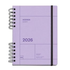 Agenda Anual (2026) Miquelrius Trends Back To Basics Wire-O Tapa Extra Con Goma Plus 155X213 S/V Apais. Malva Precio: 11.49999972. SKU: B12XJYMC9X
