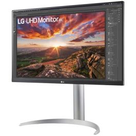 LG 27UP850K-W Monitor 27" (68.4cm) 4K UHD (3840x2160) IPS 5ms 60Hz HDR10 con HDMI, DisplayPort y Altavoces Blanco