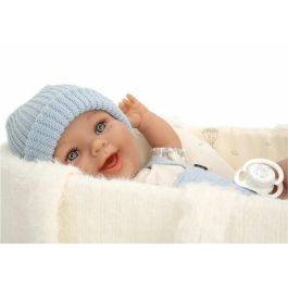 Muñeca elegance 33 cm gadi azul c/capazo (cuerpo vinyl, sexo niño) Muñeca elegance 33 cm gadi azul c/capazo (cuerpo vinyl, sexo niño)