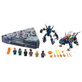 LEGO 76156 Marvel Avengers Ascenso de Domo - Juego de Construcción con 1040 Piezas, para Niños y Niñas a Partir de 8 Años