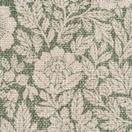 Cojín Flores Beige Oscuro 45 X 45 cm