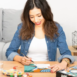 Ravensburger Pintar por números Pool Time 25523, Lienzo de 24x30 cm para Adultos