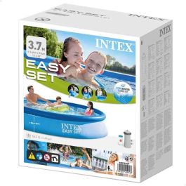 Intex Piscina Hinchable Redonda Easy Set con Depuradora de Cartucho 366x76cm (5621 Litros) +6 Años
