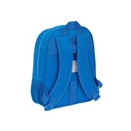 Mochila Escolar R. C. Deportivo de La Coruña Azul 27 x 33 x 10 cm