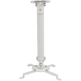 Techly ICA-PM 18M Soporte Techo Proyector Universal 54-90cm Ajustable 360° Inclinación ±15° Plata