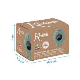 KioKids Termómetro Eléctrico Digital para Bebés Verde Salvia Diseño Animalito +4 Meses