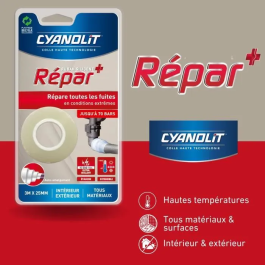 Cyanolit CYA3045203000744 Cinta de Silicona Autoadhesiva Impermeable Resistente a Temperaturas Extremas