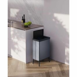 Curver CUR3253924865195 Papelera de Pie Verto con Apertura Táctil 54 L Azul Perla Curver CUR3253924865195 Papelera de Pie Verto con Apertura Táctil 54 L Azul Perla