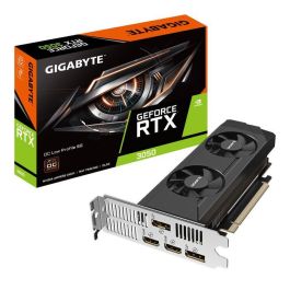 Gigabyte GeForce RTX 3050 OC Low Profile 6G GDDR6 6GB, PCIe 4.0, 7680x4320, 2 Ventiladores, GV-N3050OC-6GL
