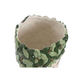 Macetero Tropical DKD Home Decor Verde 18 x 29 x 19 cm (4 Unidades) Macetero Tropical DKD Home Decor Verde 18 x 29 x 19 cm (4 Unidades)