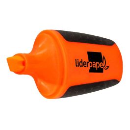 Rotulador Liderpapel Mini Fluorescente Naranja 12 unidades