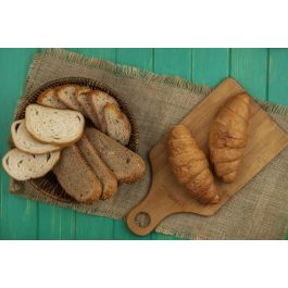 Inde Cesta para Pan Redonda de Polipropileno Reforzado My Bar 20.5 x 5 cm (18 Unidades)
