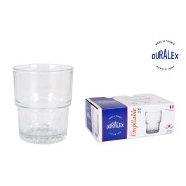 Duralex Set de 6 Vasos Transparentes Apilables 16 cl (12 Cajas) Precio: 60.69000025. SKU: S2211447