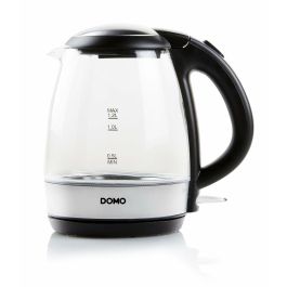 Domo DO9218WK Hervidor de cristal 2200 W 1,2 L con base giratoria