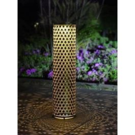 Garden Id 70703172 Lámpara Solar Columna Oro y Negro Ø20 H80 cm, 6-8h luz, Batería LI-ION Duradera Garden Id 70703172 Lámpara Solar Columna Oro y Negro Ø20 H80 cm, 6-8h luz, Batería LI-ION Duradera