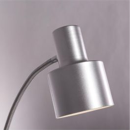 Secunderabad Lámpara Flexo Escritorio Mesa Acero con Pinza para Oficina y Estudio, Compatible Bombilla LED E27, SKD-T1004