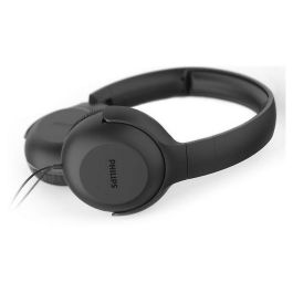 Philips TAUH201BK/00 Auriculares de diadema con Micrófono, Jack 3.5 mm, Negros