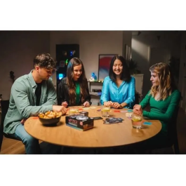 Dujardin HITSTER DUJ8710126199541 Juego de Mesa Canción 100% Francesa Sumérgete en el Universo Musical Francés