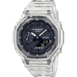 Casio G-SHOCK GA-110 Reloj Multifunción Resistente a Golpes Blanco Transparente Precio: 114.49999979. SKU: B17MTSE22G