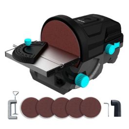 Lijadora combinada de banda y disco Cecotec PerfectSurface 1000 140 W