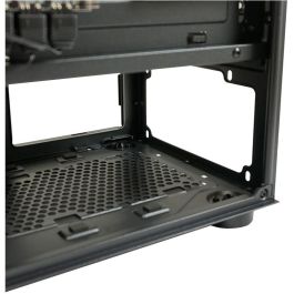 LC-Power 804B Midi Tower Gaming PC RGB Negro con Ventana de Vidrio Templado para ATX/microATX/Mini-ITX