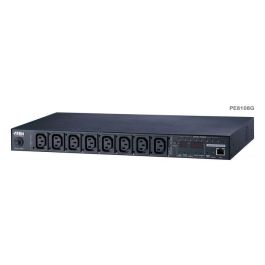 Aten 8-Port Intelligent 1U ECO Power Distribution Unit (PDU), Metered & Switched by Outlet (8 x C13) 10Amp