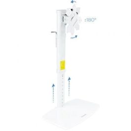 TooQ DB1127TN-W Soporte de Sobremesa para Monitor 17-27" Giratorio, Inclinable, Ajustable, 6kg, VESA 75x75/100x100, Blanco TooQ DB1127TN-W Soporte de Sobremesa para Monitor 17-27" Giratorio, Inclinable, Ajustable, 6kg, VESA 75x75/100x100, Blanco